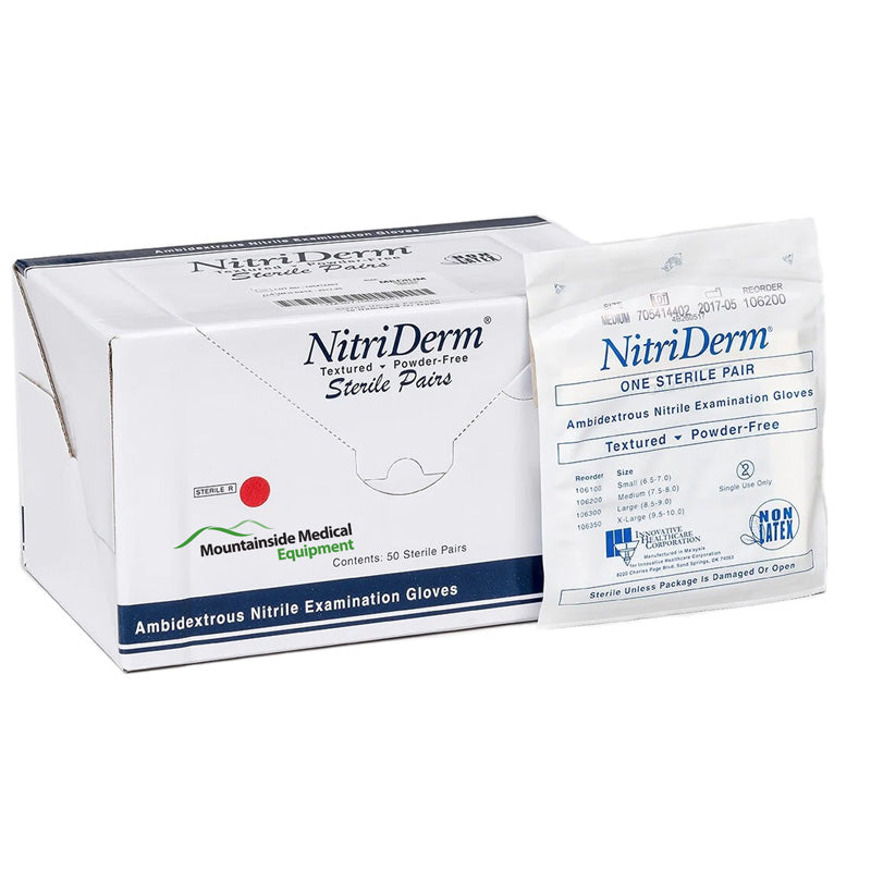 Sterile Nitrile Gloves — Mountainside Medical Equipment