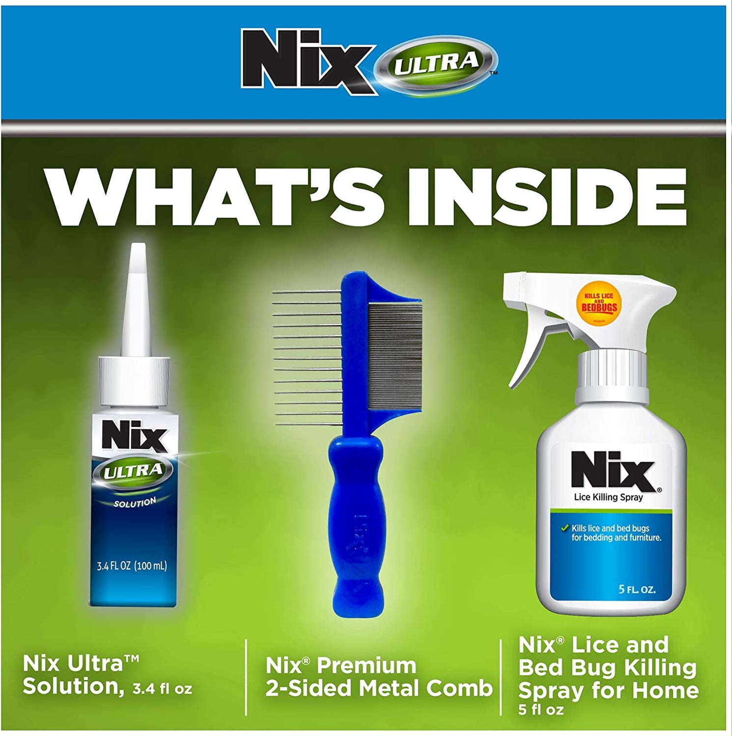 Nix Lice, Bed Bug & Scabies Killing Bedding and Fabric Spray ...