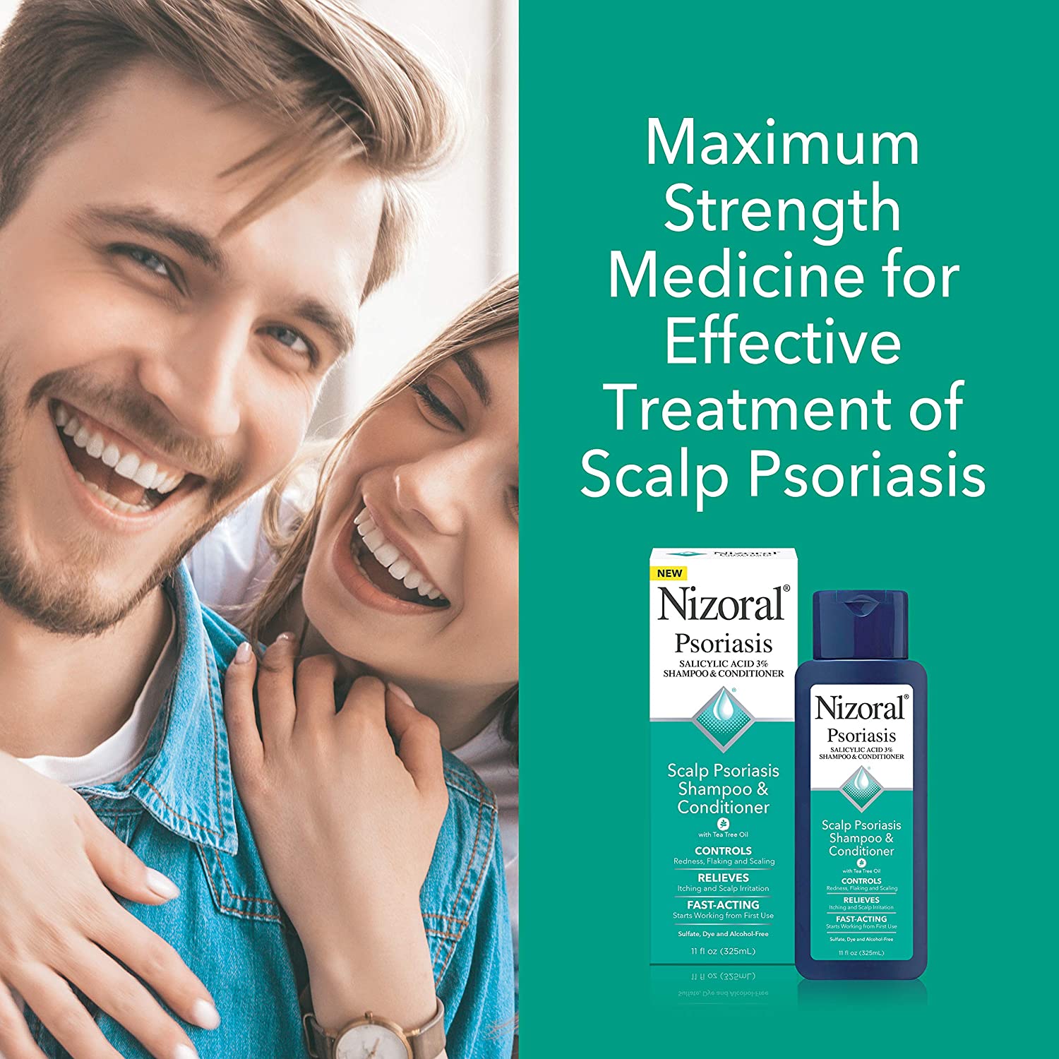 Nizoral Scalp Psoriasis & Conditioner (Relieves Itchy Dry Mountainside Medical Equipment