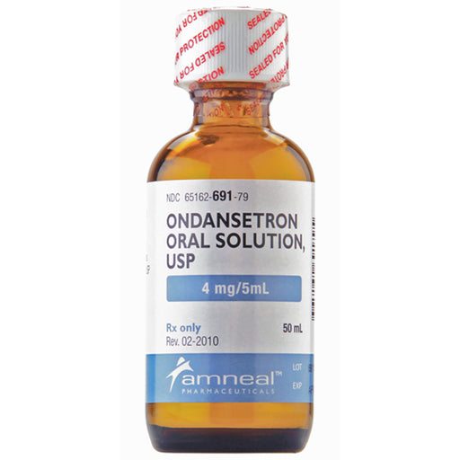 Ondansetron Oral Solution Zofran | Ondansetron Oral Solution 50mL Strawberry Flavor 4 mg/5mL (Zofran)  (Rx)