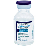 Ondansetron Injection vial for managing nausea and vomiting in chemotherapy, radiation therapy, and postoperative recovery treatments.