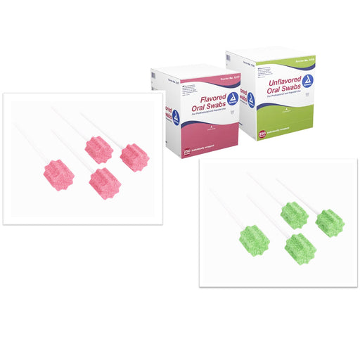 Buy Dynarex Oral Mouth Swabsticks (Toothettes), Toothbrush Alternative, 250/bx  online at Mountainside Medical Equipment