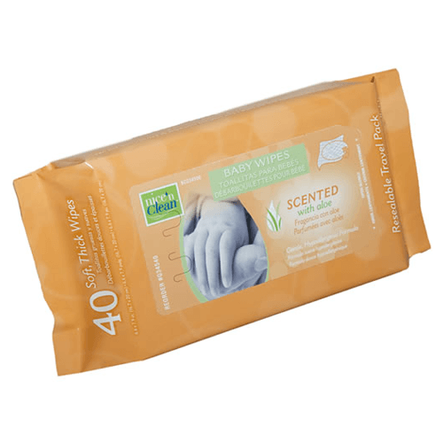 Wet & Dry Wipes, | Gentle Hypoallergenic Disposable Cloth Baby Wipes, 960/Case