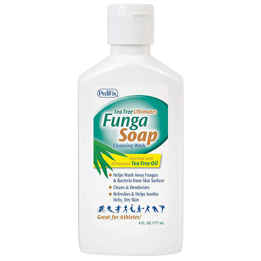 PediFix Fungal Cleansing Soap and Body Wash with Tea Tree Oil 6 oz.