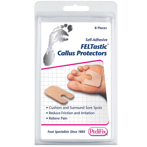 Footcare, | PediFix Self-Adhesive Feltastic Callus Protectors, 8-Count