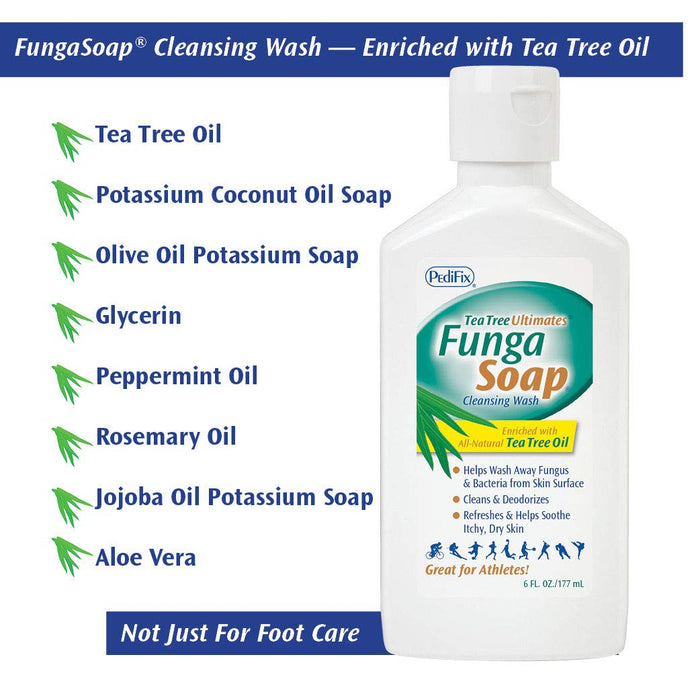 Antifungal Medications | PediFix Fungal Cleansing Soap and Body Wash with Tea Tree Oil 6 oz