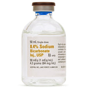 Sodium Bicarbonate Injection 8.4% corrects acidosis, restores pH balance, and supports heart and kidney function in critical care.