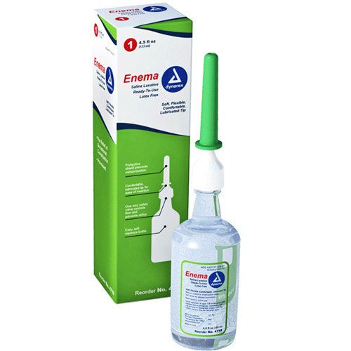 Dynarex Sodium Phosphate Enema Laxative with Soft Lubricated Tip | Mountainside Medical Equipment 1-888-687-4334 to Buy