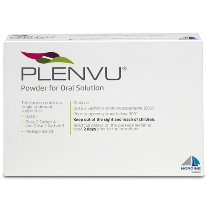 Shop for Plenvu Powder Packets For Oral Solution, 2 Day Split-Dosing, Mango & Fruit Punch Flavors used for 