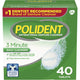 Polident 3 Minute Soak Antibacterial Denture Cleanser 40 ct