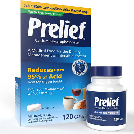 Buy Emerson Healthcare Prelief Acid Reducer Medical Food Reduce Acid From Food Up to 95%, 120 Tablets  online at Mountainside Medical Equipment