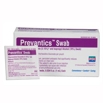 Prevase Chlorhexidine Skin Prep | Professional Antiseptic Wipes & Pads ...