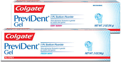 Buy Colgate Colgate Prevident Gel Sodium Fluoride 1.1% Very Berry Flavor  (Rx)  online at Mountainside Medical Equipment