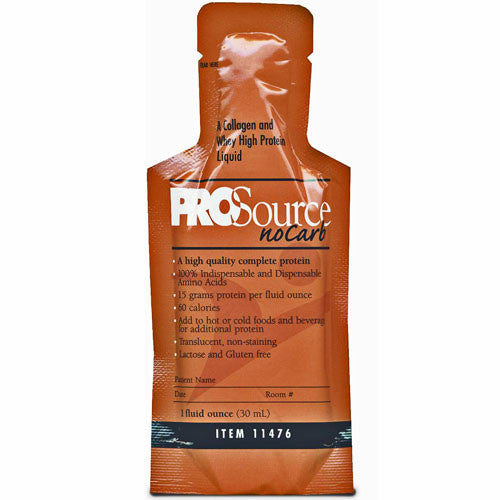 ProSource NoCarb Protein Supplement, 1 oz Bottles, Unflavored 100/Case ...