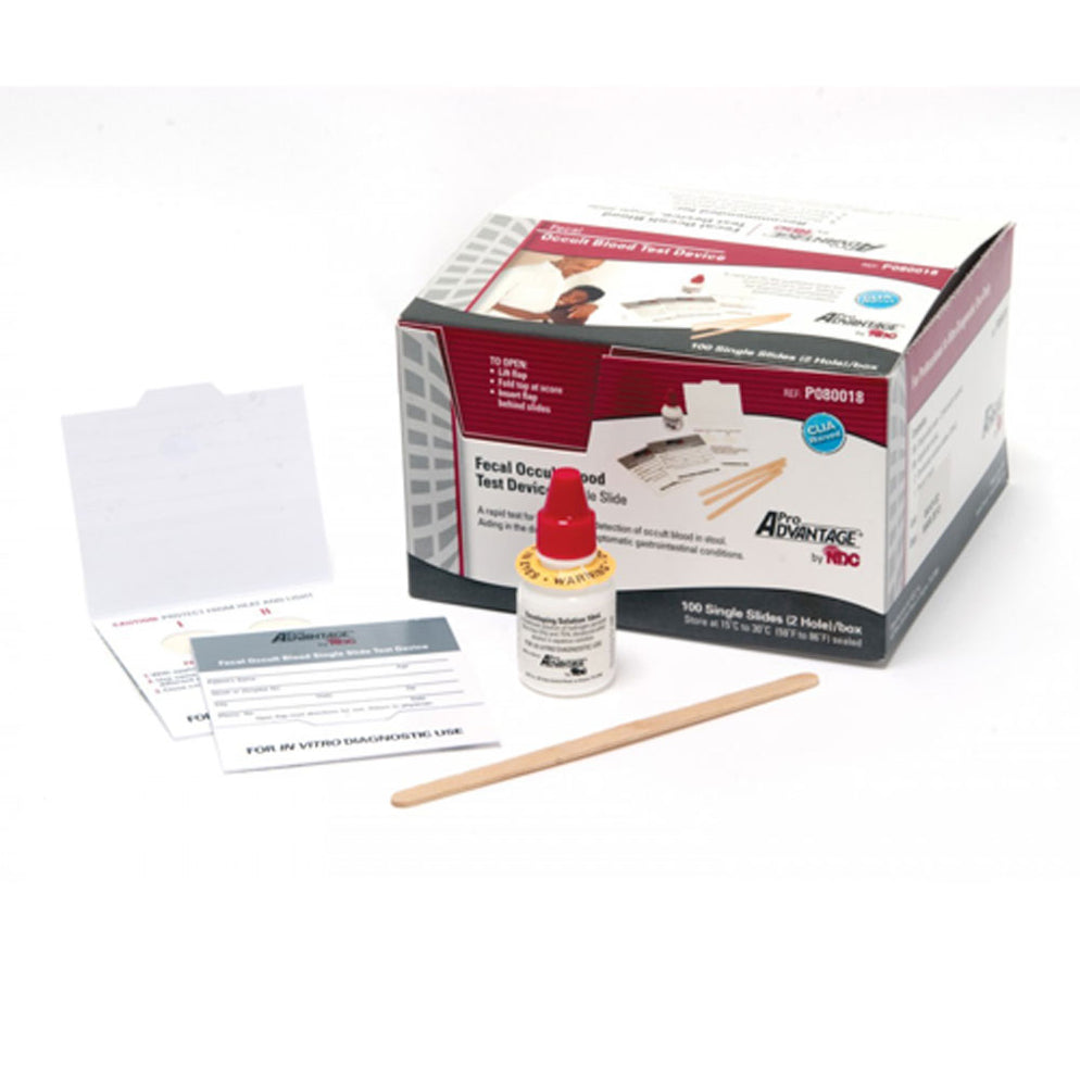 Fecal Occult Blood Stool Test Kit (Guaiac Slides) — Mountainside ...