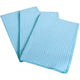 Professional Towels 2 Ply, Tissue/Poly, Blue, Rib Embossed, 13" x 18", 500/cs