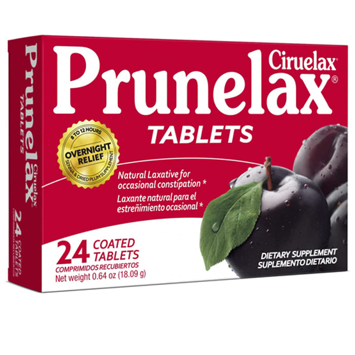 Buy Garden House USA Prunelax Gentle Laxative Tablets 24 Count  online at Mountainside Medical Equipment