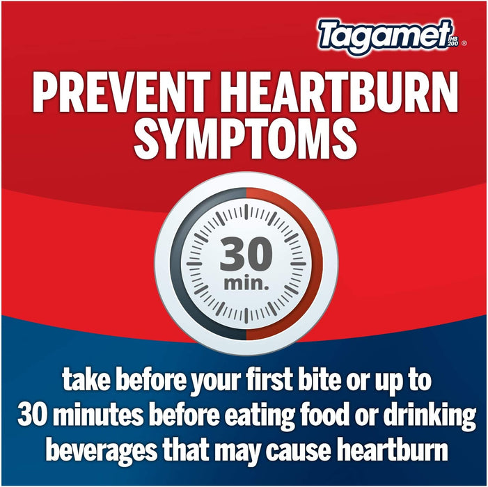 Buy MedTech Tagamet Acid Reducer HeartBurn Relief 200 mg Tablets 6 Count  online at Mountainside Medical Equipment