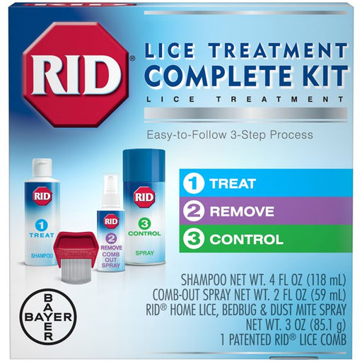 Buy RID Complete Lice Elimination Kit used for Lice Treatment Products