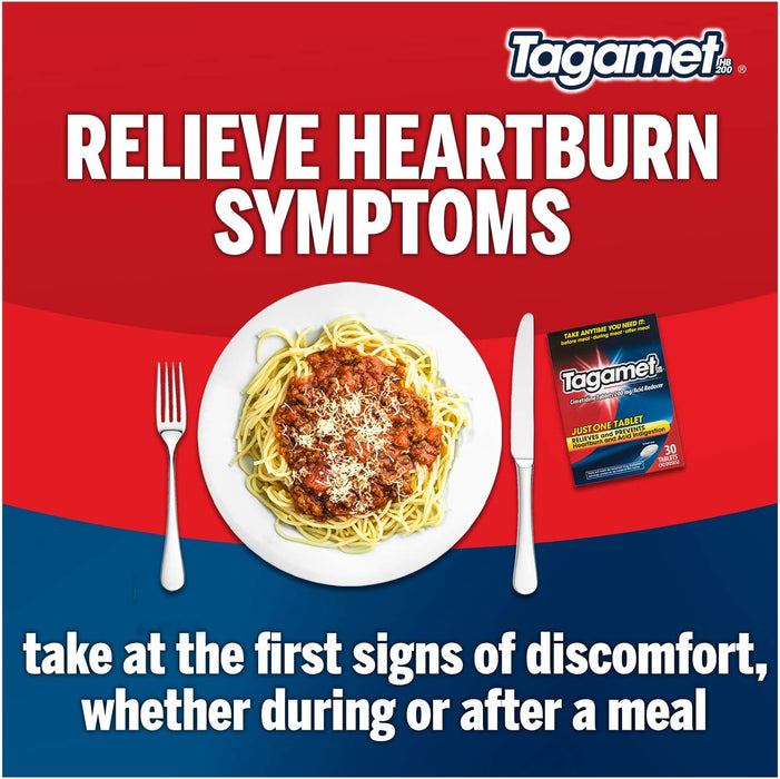 Buy MedTech Tagamet Acid Reducer HeartBurn Relief 200 mg Tablets 6 Count  online at Mountainside Medical Equipment
