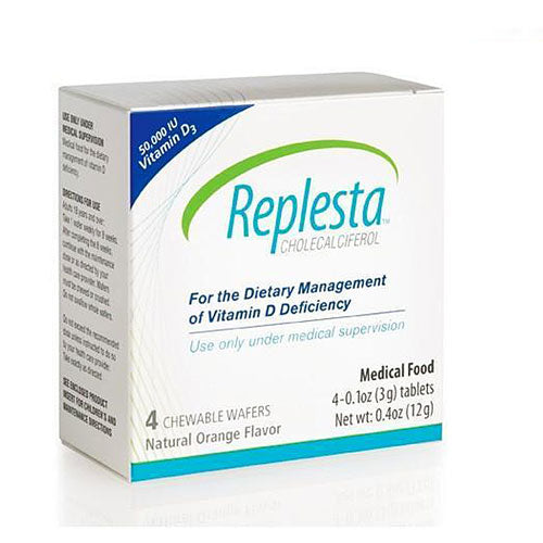 Replesta Cholecalcifer Wafer 50,000 IU Vitamin D3 Deficiency Chewable