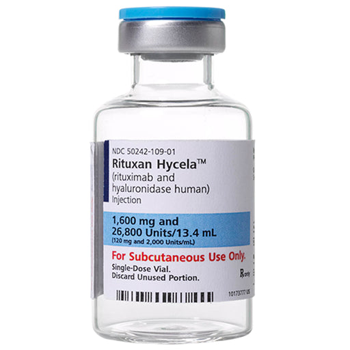 Rituxan Hycela (rituximab/hyaluronidase human) 1600mg and 26800 Units Single-Dose Vial