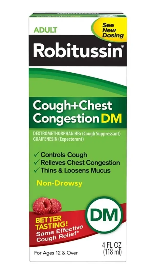 Buy Glaxo Smith Kline Robitussin Cough & Chest Congestion DM Berry 4 oz  online at Mountainside Medical Equipment