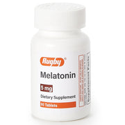 Melatonin 5 mg Sleep Aid Supplement, 90 Tablets for improved sleep quality, relaxation, and wellness support.
