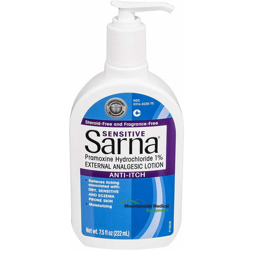 Buy Emerson Healthcare Sarna Sensitive Anti Itch Eczema & Dry Skin Relief Body Lotion 7.5 oz  online at Mountainside Medical Equipment