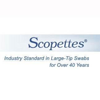 Swabsticks | Scopettes OB GYN Rayon Tip Swab Sticks Plastic Shaft 16 inch, Non-Sterile, 50/Case
