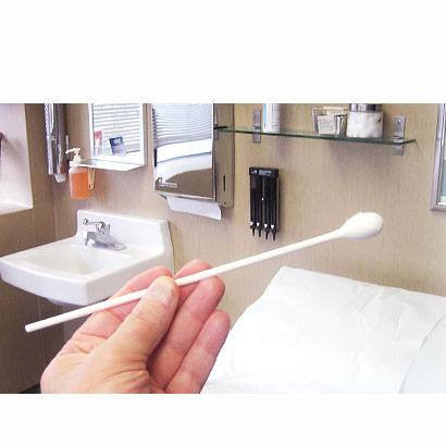 Scopettes OB GYN Rayon Tip Swab Sticks Plastic Shaft 16 inch, Non-Ster ...
