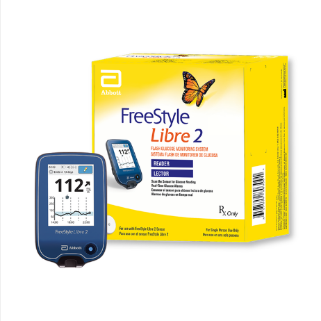 Cardinal Health FreeStyle Libre 2 Flash Blood Glucose Monitoring System | Mountainside Medical Equipment 1-888-687-4334 to Buy