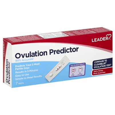 Leader Leader Ovulation Predictor Test, 7 count | Buy at Mountainside Medical Equipment 1-888-687-4334