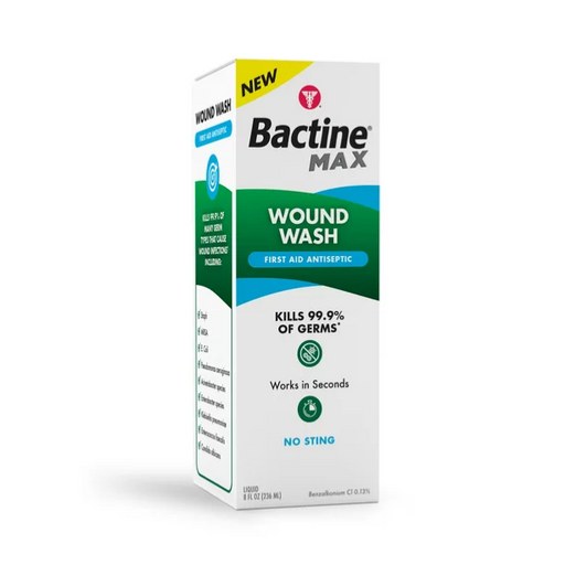 Wound Cleansers | Bactine MAX Wound Wash First Aid Antiseptic