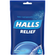 Halls Relief Cough Drops Mentho-Lyptus Flavor, 30 Count