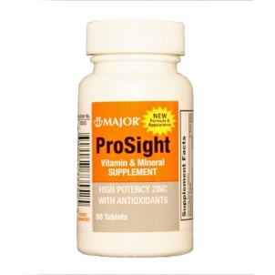 Eye Health Vitamins | Major Prosight Vitamin & Mineral Supplement, 60 Tablets
