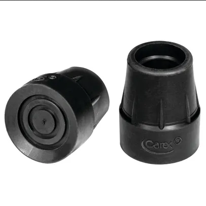 Buy Cardinal Health Cane Tips, 3/4 Inch, Black, 2 Per Pack - Carex  online at Mountainside Medical Equipment