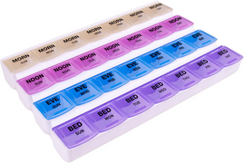 Buy Cardinal Health Apex 7-Day Mediplanner Pill Organizer  online at Mountainside Medical Equipment