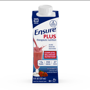 Buy McKesson Ensure Plus Therapeutic Nutrition Supplement Shake, Strawberry Flavor, 8 oz., Case of 24  online at Mountainside Medical Equipment