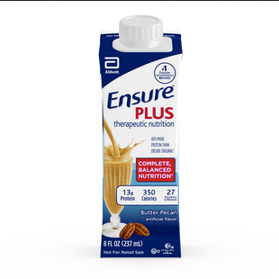 Buy McKesson Ensure Plus Therapeutic Nutrition Supplement Shake, Butter Pecan Flavor, 8 oz., Case of 24  online at Mountainside Medical Equipment