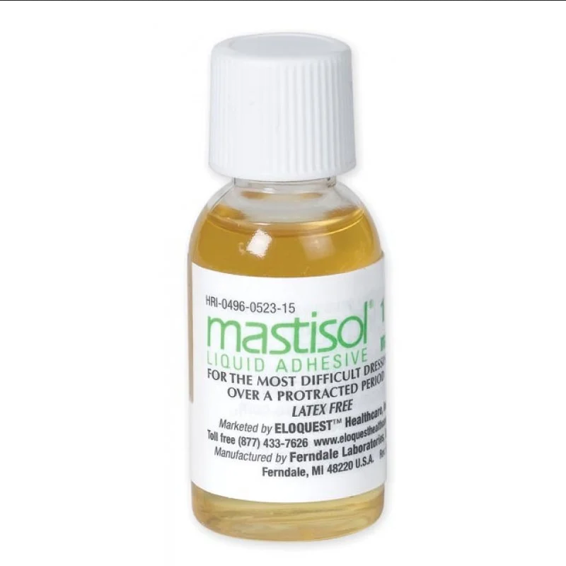 Ferndale Laboratories 0523-48 - Liquid Adhesive Mastisol 2/3mL Skin Btl Clr  Disp 48/Bx, 12 BX/CA - CIA Medical