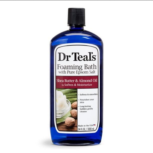 Buy Cardinal Health Dr Teal's Epsom Salt Moisturizing Shea Butter and Almond Oil Foaming Bath, 34 fl oz. Bottle  online at Mountainside Medical Equipment