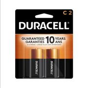 Buy Cardinal Health Duracell Coppertop Alkaline C Batteries, 2 Battery Pack  online at Mountainside Medical Equipment