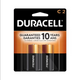 Duracell Coppertop Alkaline C Batteries, 2 Battery Pack