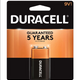 Duracell Coppertop Alkaline 9V Batteries, 1 9-Volt Battery