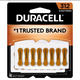 Duracell EasyTab Hearing Aid Batteries Size 312, 16 Batteries