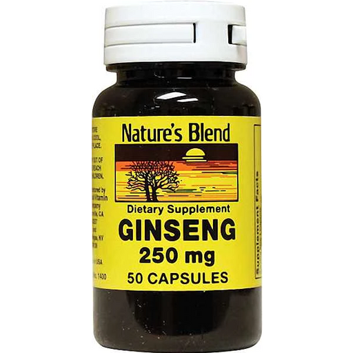 Buy Cardinal Health Nature's Blend Ginseng Health Supplement 250 mg, 50 Capsules  online at Mountainside Medical Equipment