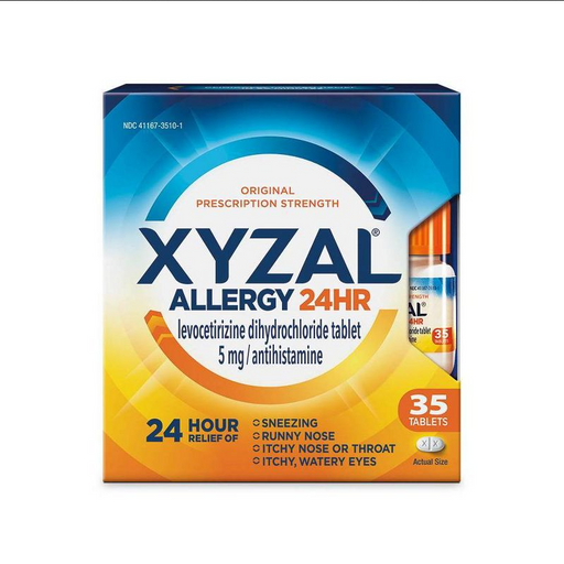Buy Cardinal Health Xytal 24 Hour Allergy Relief 5mg Antihistamine, 35 Tablets  online at Mountainside Medical Equipment