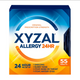 Xytal 24 Hour Allergy Relief 5mg Antihistamine, 55 Tablets