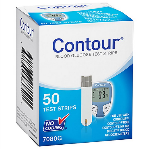Buy Ascensia Diabetes Care Bayer Contour Blood Glucose Test Strips, 50 count  online at Mountainside Medical Equipment